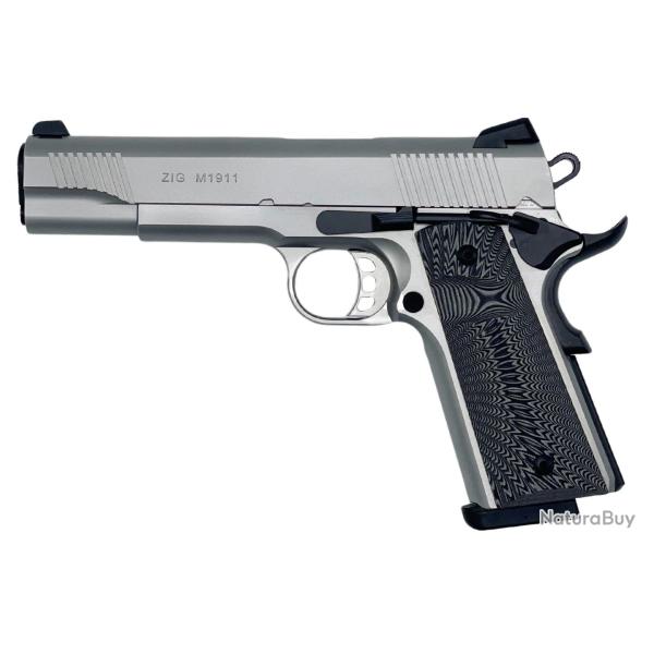 Pistolet Tisas Zig PC 1911 Cal.9X19 Inox
