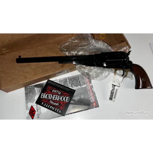 Remington pietta 1858 acier Buffalo cal. 44 + 100 balles Balleurope + amorces