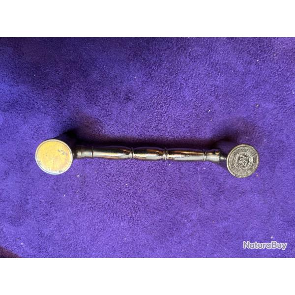 chargette double  poudre T et plomb chrom�e  Manufrance 24 � 32 grammes en tr�s bon �tat