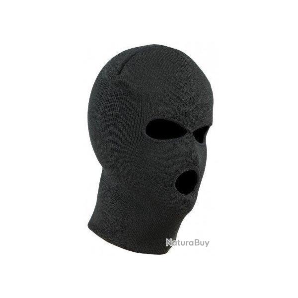 Cagoule trois trous noir PERCUSSION