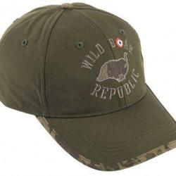 Casquette Wild Boar Republic kaki PERCUSSION