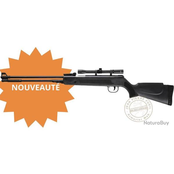 Carabine � plomb 4,5 mm RAZOR GUN Magnum - Canon fixe (17 Joules) + Lunette 4x20