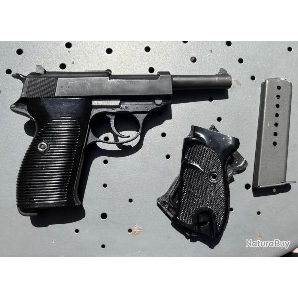 Walther p38+paire de grip � bas prix!