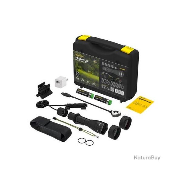 Lampe torche Armytek Predator Pro Magnet USB Extended Set White