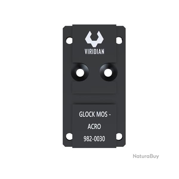 Plaque d'adaptation VIRIDIAN RFX45 pour Glock MOS