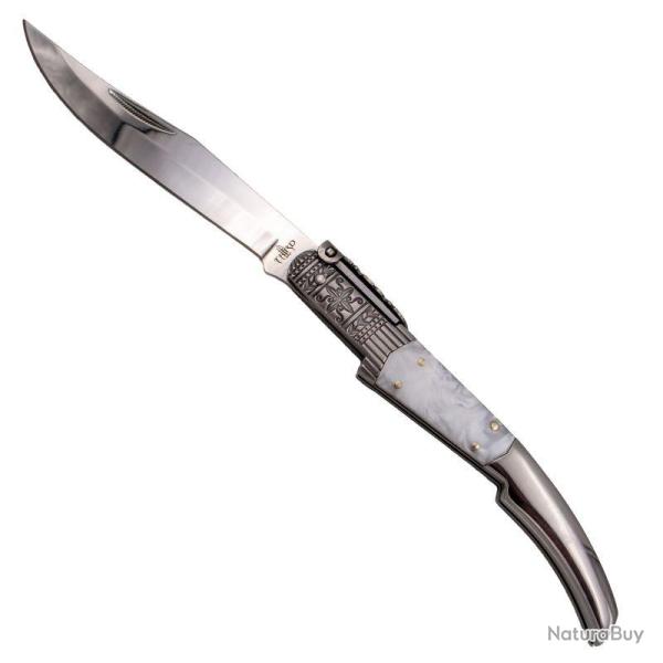COUTEAU PLIANT THIRD OUVERTURE ESPAGNOLE ACRYLIQUE LAME 13CM