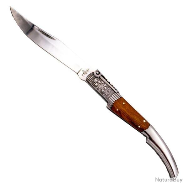 COUTEAU PLIANT THIRD OUVERTURE ESPAGNOLE BOIS LAME 15CM