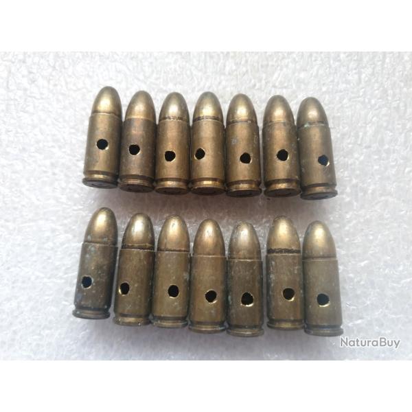 Cartouche 9mm fran�aise G�velot neutralis�e, dat�e 3�me trimestre 1949 (M. 54CAN)