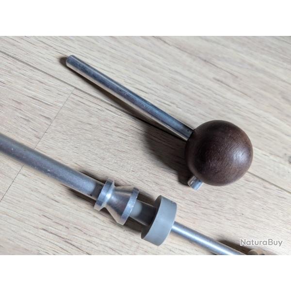 Achemineur de balle te baguette aluminium calibre 36