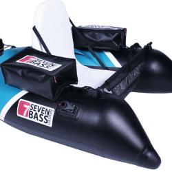 Float Tube Seven Bass Rockstar 150cm 120cm 160kg 10,5kg Bleu / Noir