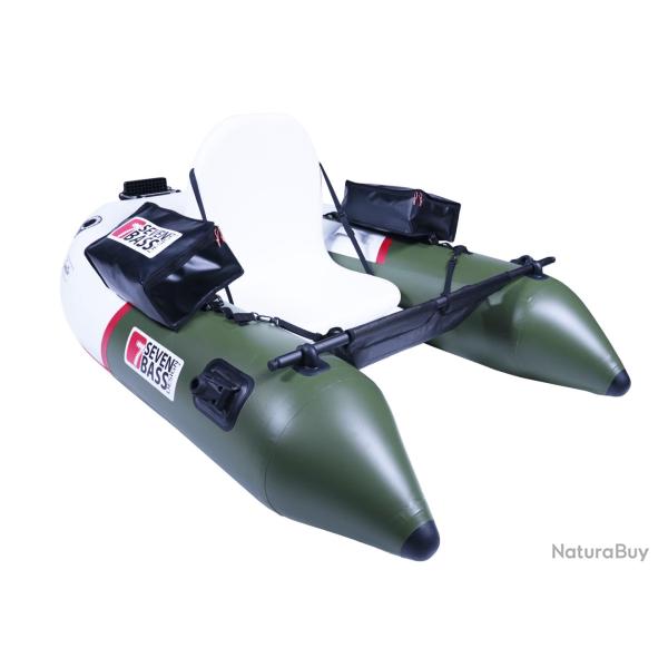 Float Tube Seven Bass Expedition 210cm 125cm 13,6kg 250kg Vert / Blanc