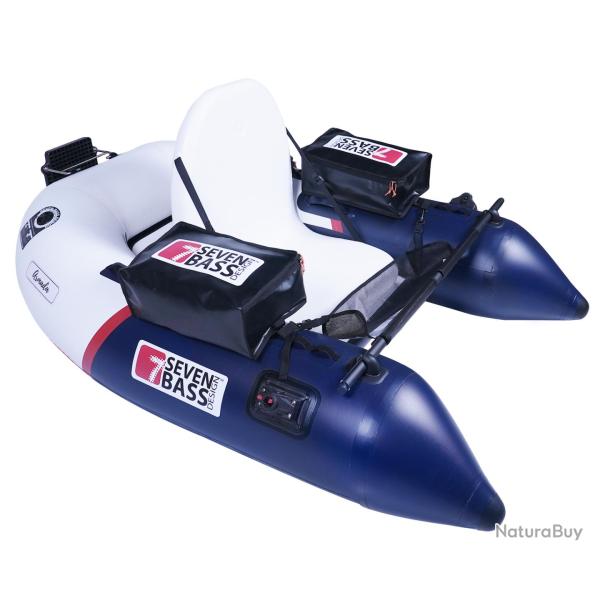 Float Tube Seven Bass Armada Bleu / Blanc 185cm 130cm 12,4kg 200kg