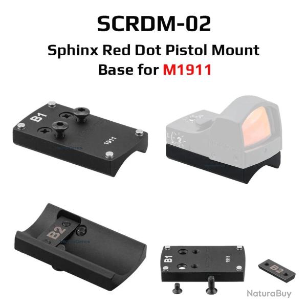 adaptateur universel Base de montage pour pistolet -** SCRDM-02 LIVRAISON GRATUITE !!
