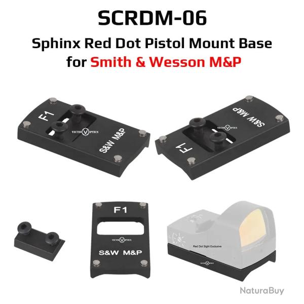 adaptateur universel Base de montage pour pistolet -** SCRDM-06