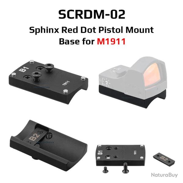 Victoptics-Red Dot Sight Mount, -**SCRDM-02 LIVRAISON GRATUITE !!