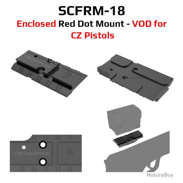 Victoptics-Red Dot Sight Mount, -**SCFRM-18