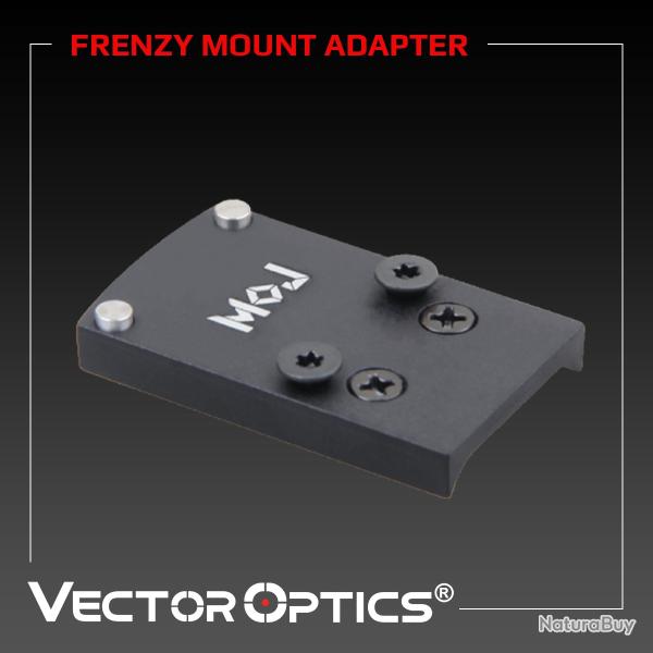 Con�u pour les viseurs point rouge Vector Optics Frenzy SCRD-36 et SCRD-37 avec empreinte MOJ.