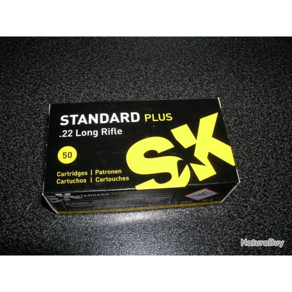 Lot de 1500 cartouches cal. 22 Lr SK STANDARD PLUS