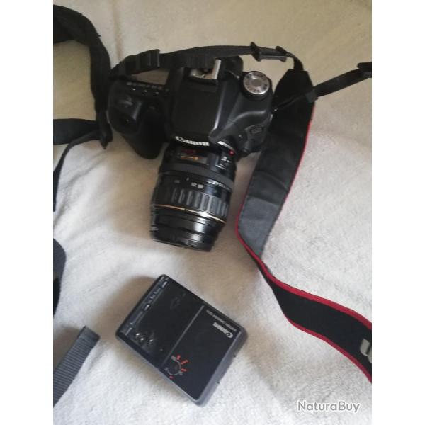 APPAREIL PHOTO NUMERIQUE CANON EOS 50 D, 2 objectifs, chargeur, 2 accus, avec sac � dos