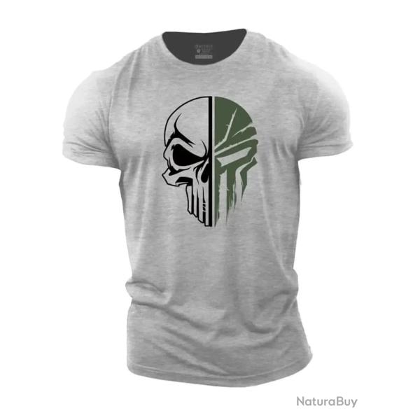 T shirt Punisher Ghost 3D manches courtes 4