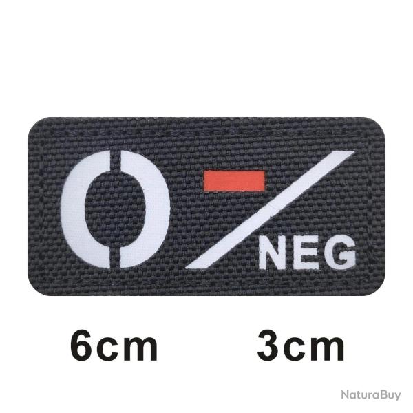 Patch 3D groupe sanguin A+B+O+AB+ FCMAS - 687