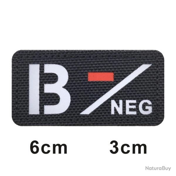 Patch 3D groupe sanguin A+B+O+AB+ FCMAS - 685