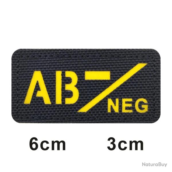 Patch 3D groupe sanguin A+B+O+AB+ FCMAS - 705