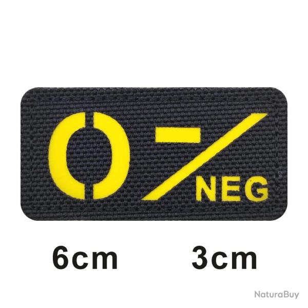 Patch 3D groupe sanguin A+B+O+AB+ FCMAS - 703