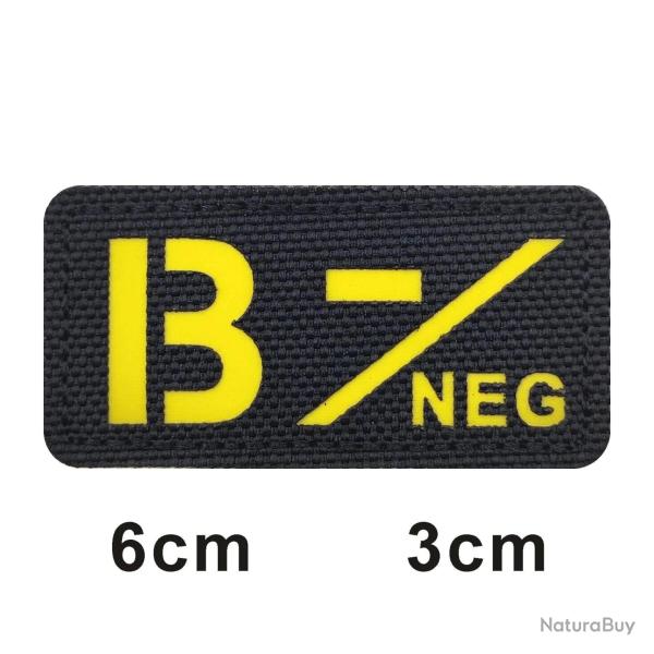 Patch 3D groupe sanguin A+B+O+AB+ FCMAS - 701