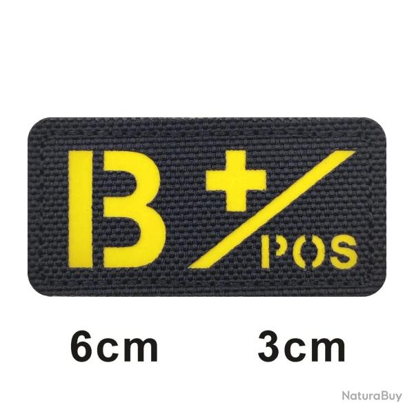 Patch 3D groupe sanguin A+B+O+AB+ FCMAS - 700