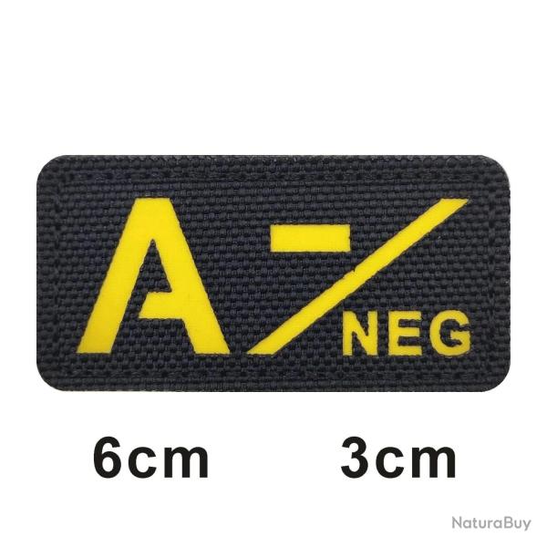 Patch 3D groupe sanguin A+B+O+AB+ FCMAS - 699