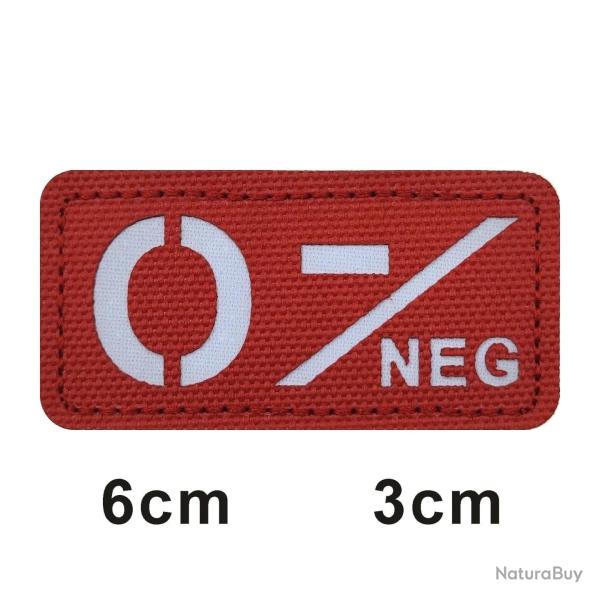 Patch 3D groupe sanguin A+B+O+AB+ FCMAS - 695