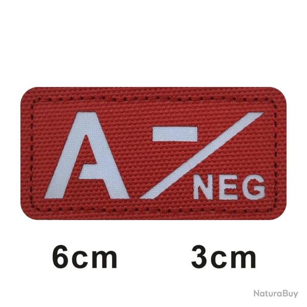 Patch 3D groupe sanguin A+B+O+AB+ FCMAS - 691
