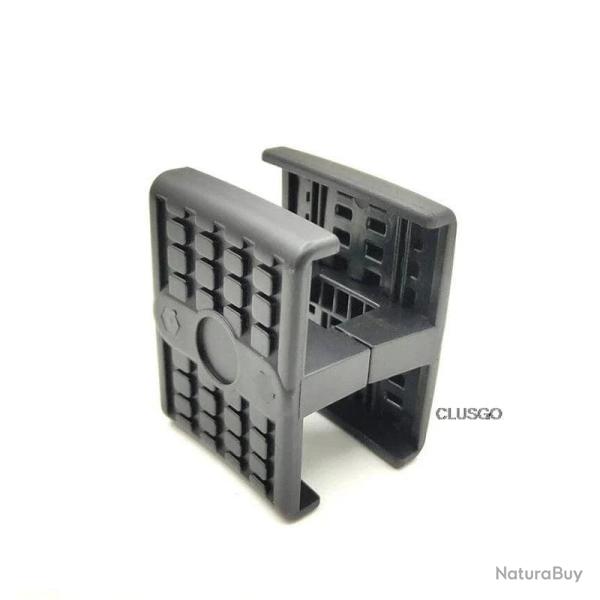 Airsoft MP5 Mag Coupler Double Magazine Parallel Connector Clamp Dual Mag Clip Holder for Hunting Gu