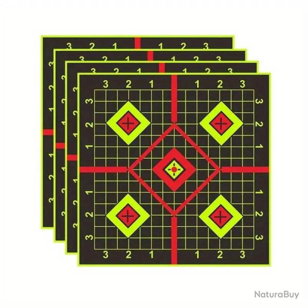 Cibles de tir ractive SP Tactical 30,5cm 10pcs