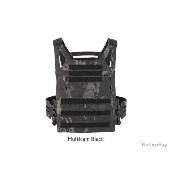 PEW TACTICAL ULTRA LIGHT PLATE CARRIER ULPC Airsoft VT15 - Multicam Black