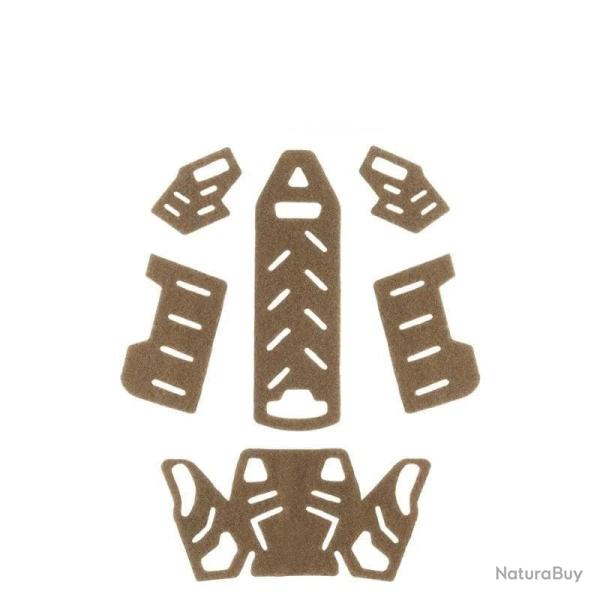 Patchs Molle pour casque Wendy 3.0 VIPER STRIKE - Marron