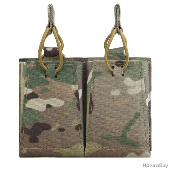 Pochette chargeur double 5,56 AR 500D GBRS - Multicam