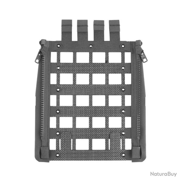 Support panneau arrire Molle gilet tactique FCPC V5 - Gris