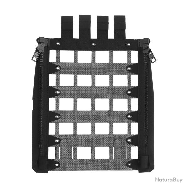 Support panneau arrire Molle gilet tactique FCPC V5 - Noir