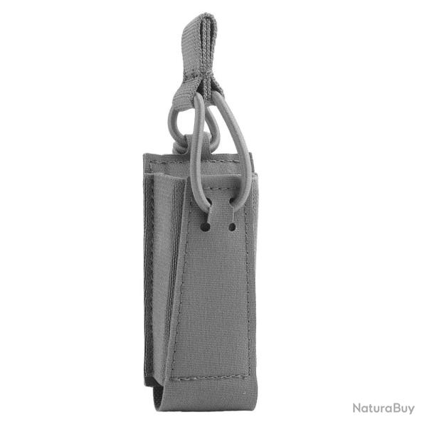 Pochette chargeur 9 mm Molle KOLINLOV - Gris
