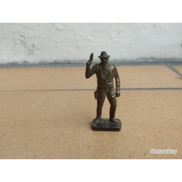 FIGURINE KINDER METAL D MATERSON COW BOY METALLFIGUR