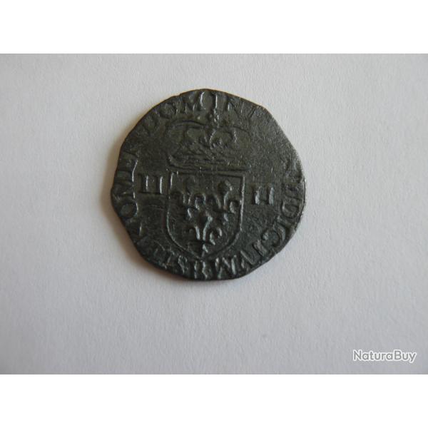 (7) monnaie Charles X quart d'�cu argent 1591 Rouen