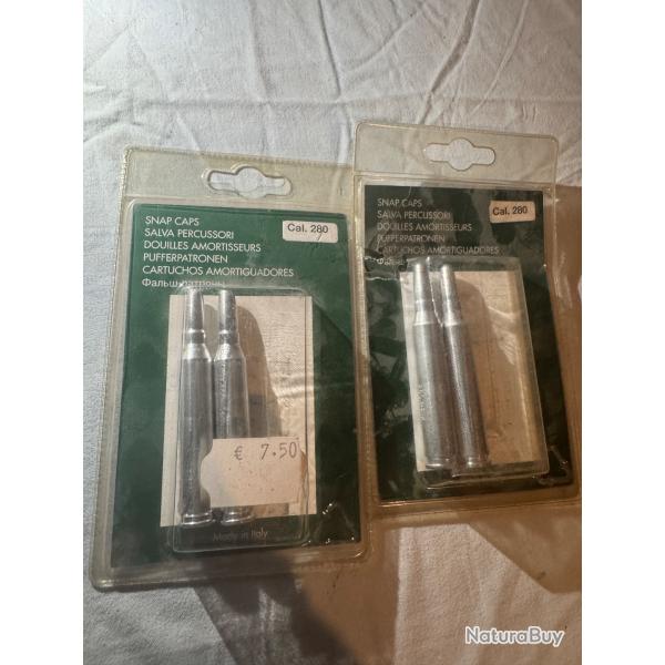 Lot de 2 lots de douilles amortisseurs calibre .280