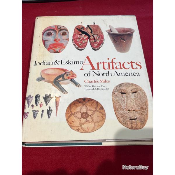 Livre Indian & eskimo artifacts of north america
