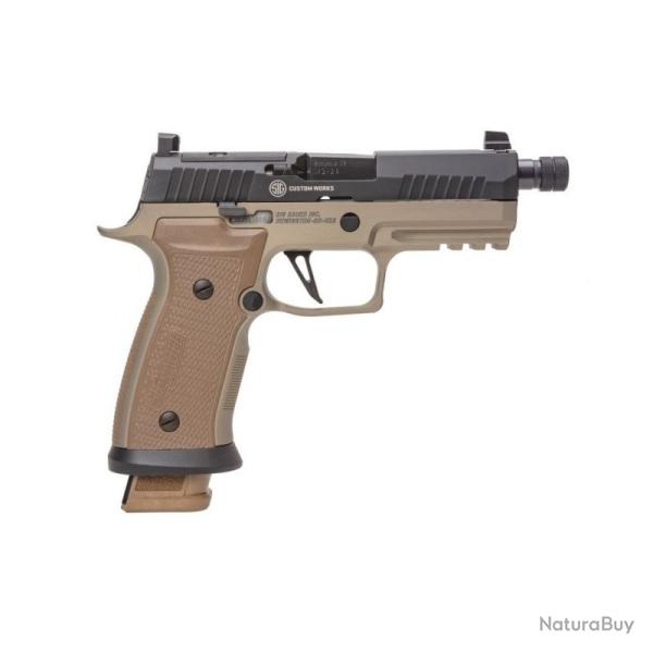PISTOLET SIG SAUER P320 AXG COMBAT Canon Filet� Cal 9mm
