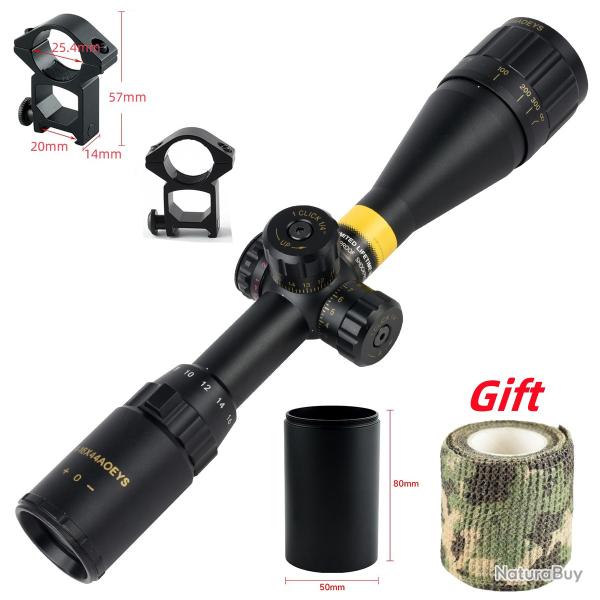 Lunette de vise optique rglable 4-16X44--20MM