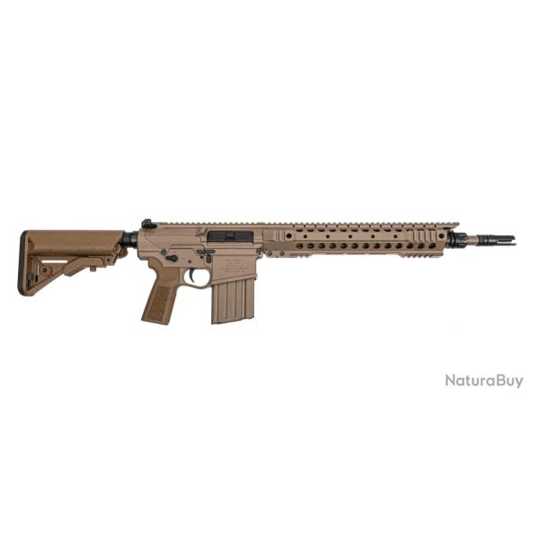 Carabine PSA Sabre-10 Billet 16" .308 Rifle with K1 Handguard, B5 Coyote Stock and B5 Grip - FDE
