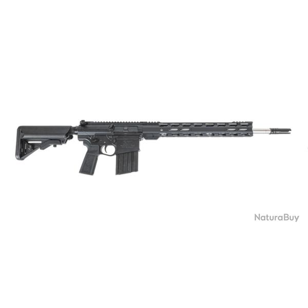 Carabine PSA Sabre AR-10 Rifle Billet 18" .308 Rifle w/ 15" Knurled Slant Rail & B5 Sop-Mod Stock