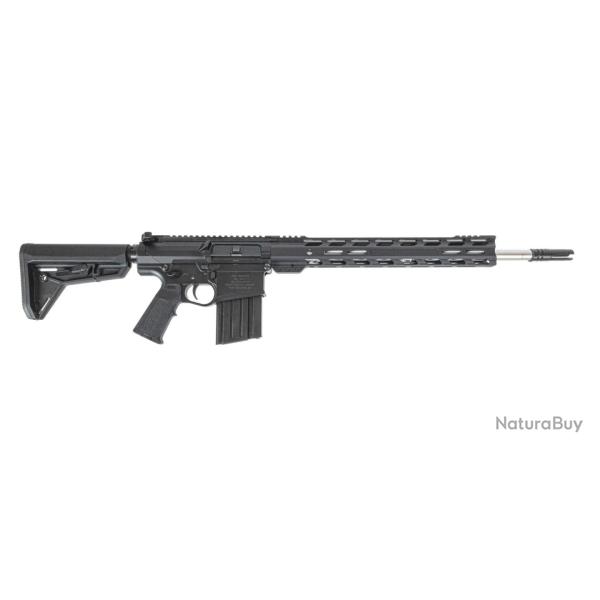 Carabine PSA Sabre AR-10 Rifle Billet 18" 6.5 Creedmoor Rifle w/ 15" Knurled Slant Rail & Magpul SL-
